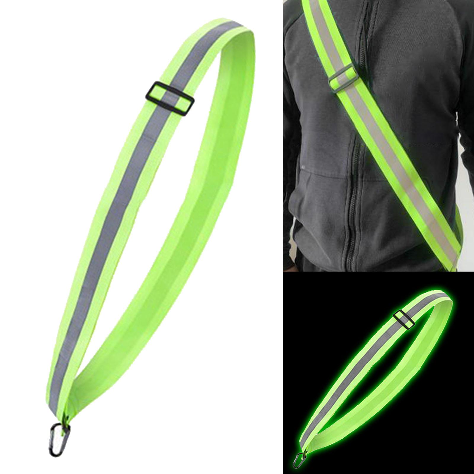 Running Visibility Gear - Cintura di sicurezza riflettente premium -