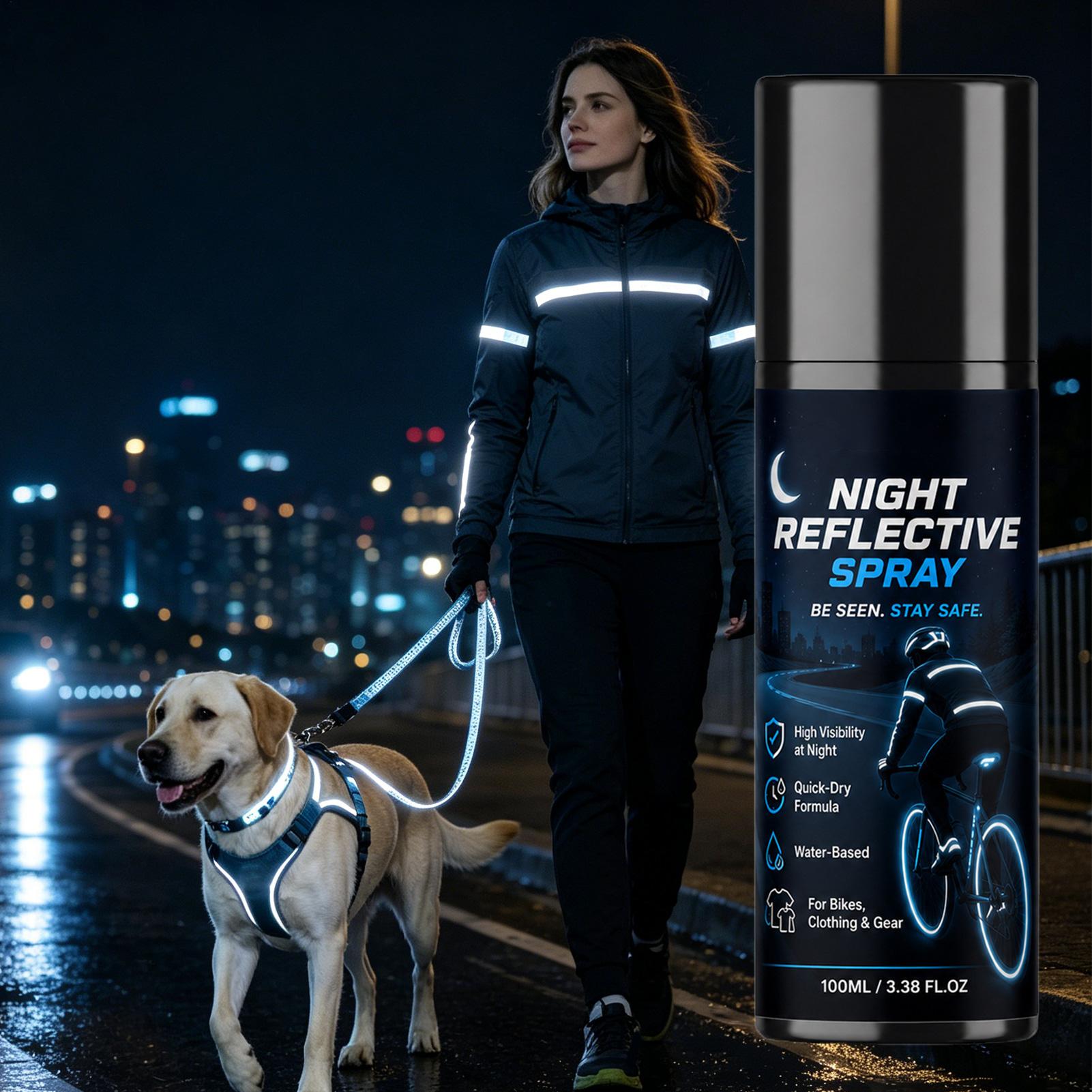 Spray riflettente da 100 ml, v - Running Visibility Gear recensione e prezzo