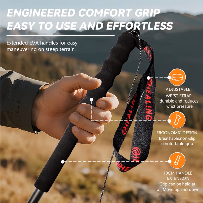 OKHEALING Bastoni da Trekking  - Trekking Pole Carbon recensione e prezzo