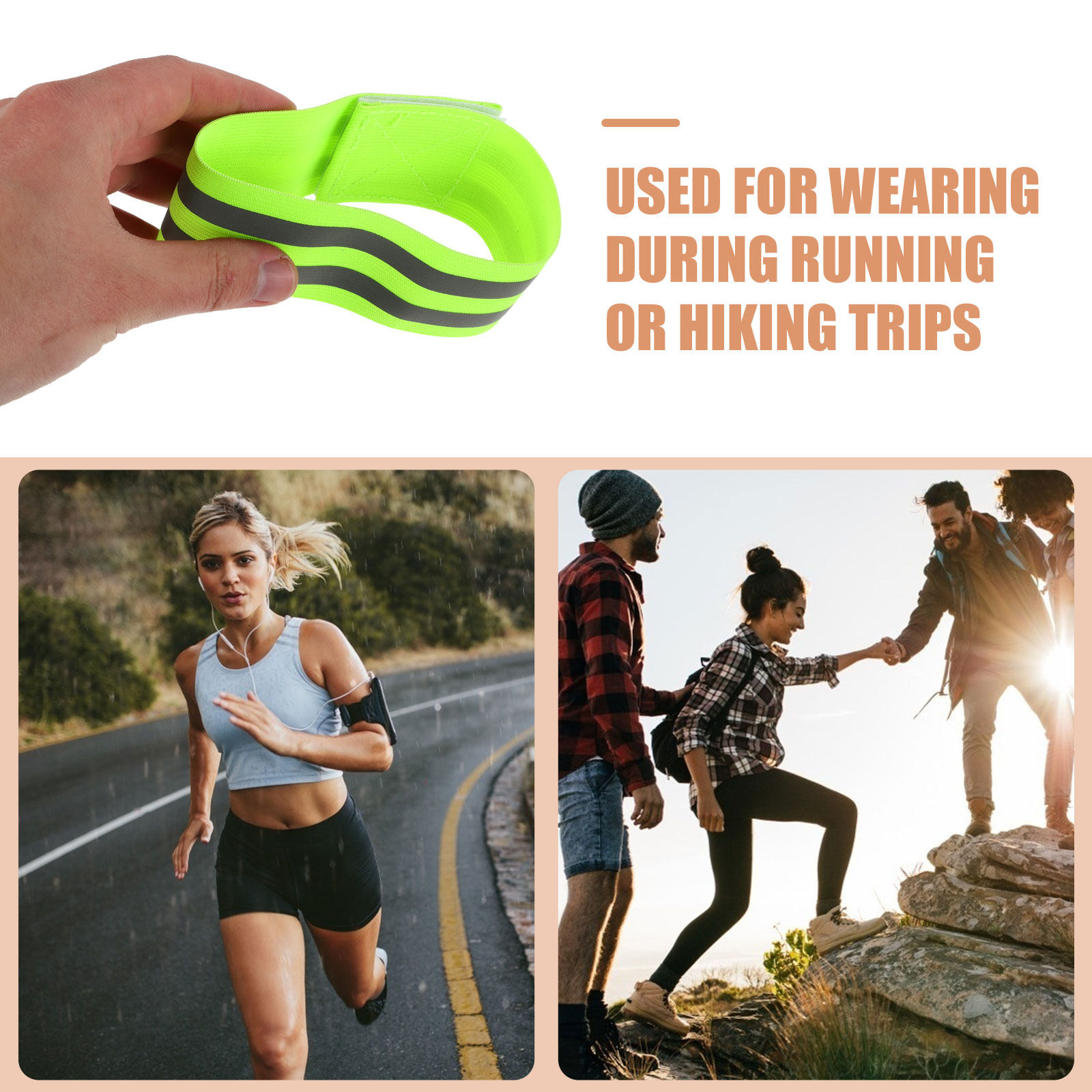 10 pezzi di fascia da braccio  - Running Visibility Gear recensione e prezzo
