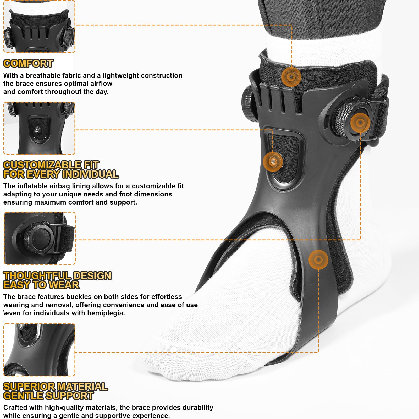 Ortesi AFO per piede cadente,  - Ankle Brace recensione e prezzo