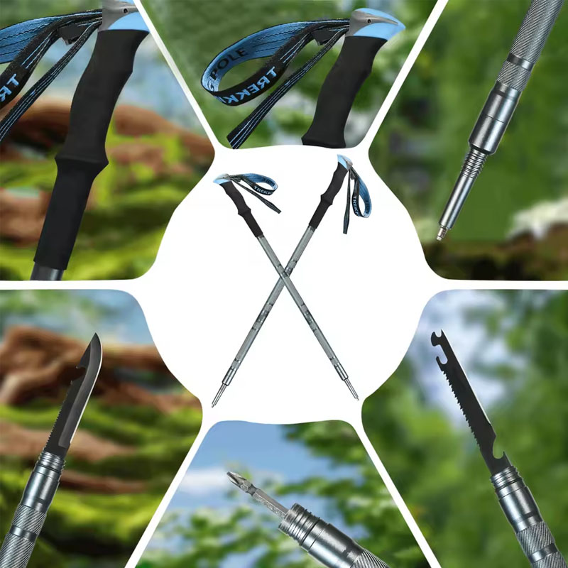 Bastoncino da trekking multifu - Trekking Pole Carbon recensione e prezzo